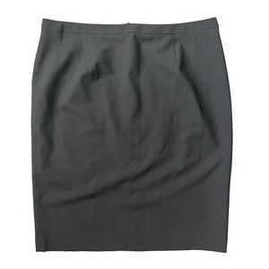 Brooks Brothers Skirt Tollegno 1900 Italian Wool Blend Pencil Womens Size 16‎